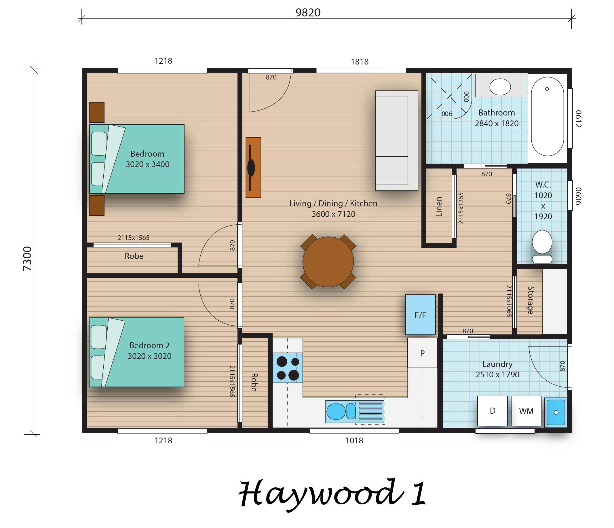 Haywood 1 floorplan image